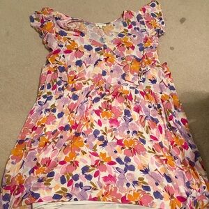 Vibrant Floral Chic Soul Dress